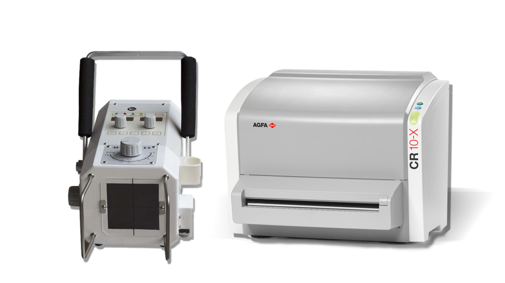Комплекс для рентгенографии: рентген-аппарат PORTA 100HF и оцифровщик AGFA CR 10-X 